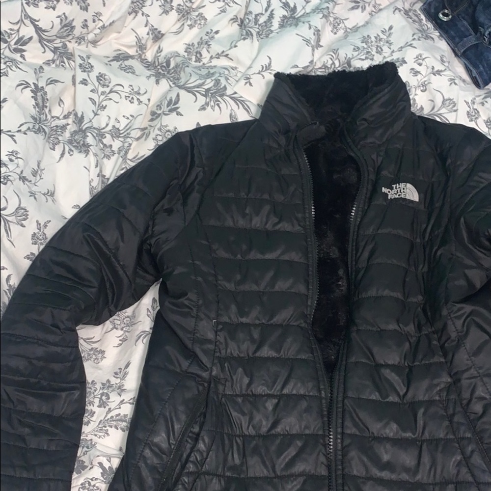 North face reversible jacket!!